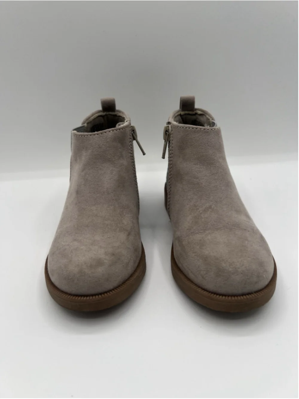 Jumping Beans Camryn Toddler Girl Ankle Boots Silver Size 10
